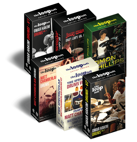 The Loop Loft Loop Pack All-Star Multitrack Drum Sessions Bundle