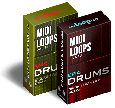 The Loop Loft Loop Pack Epic Drums Bundle - MIDI Drum Loops