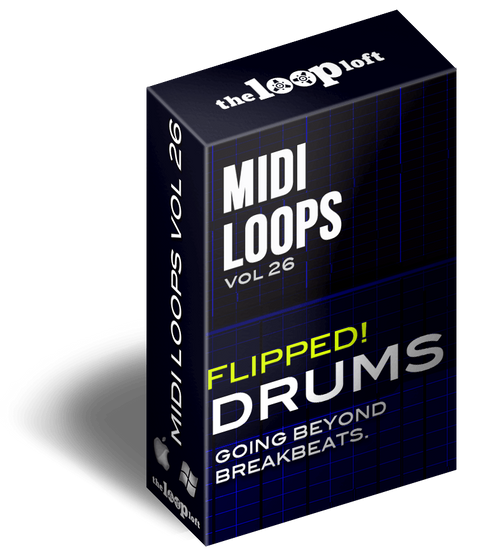 The Loop Loft Loop Pack Flipped Drums Vol 2 - MIDI Drum Loops