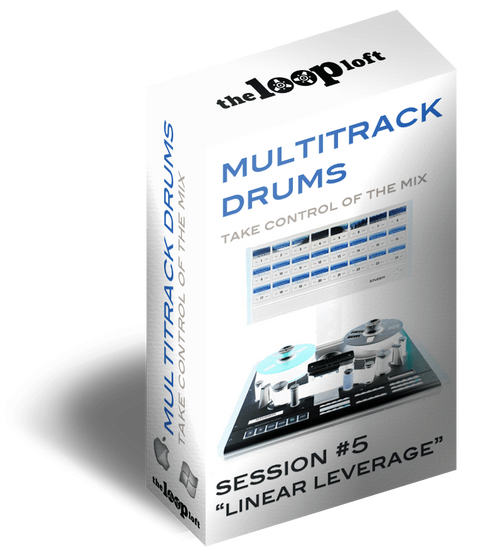 The Loop Loft Loop Pack Linear Leverage - Multitrack Drums Session #5