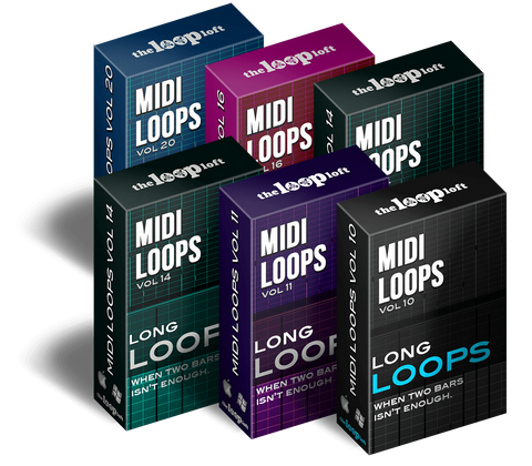 The Loop Loft Loop Pack Long Loops MIDI Bundle - Save 50%