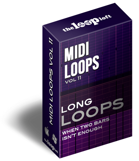 The Loop Loft Loop Pack Long Loops Vol 2 - MIDI Drum Loops