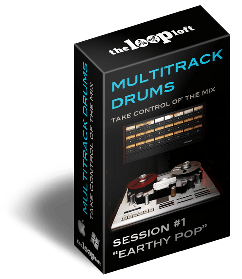 The Loop Loft Loop Pack Multitrack Drums Earthy Pop - Multitrack Drums Session #1