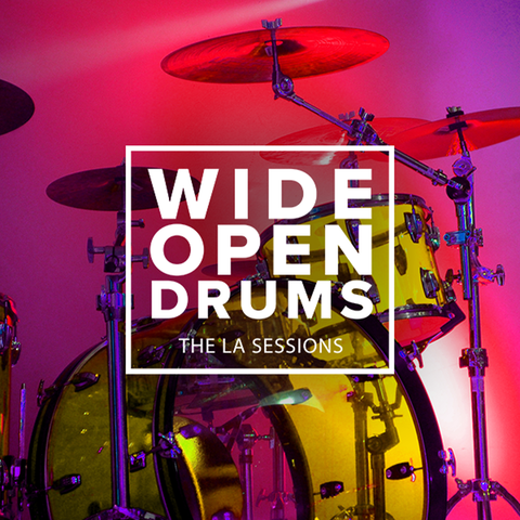 The Loop Loft Loop Pack Wide Open Drums - The LA Sessions
