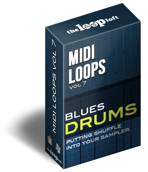  The Loop Loft Loop Pack Blues Drums - MIDI Drum Loops