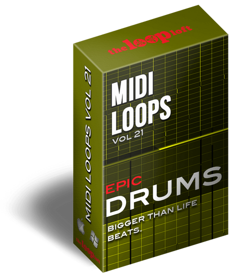  The Loop Loft Loop Pack Epic Drums Vol 1 - MIDI Drum Loops
