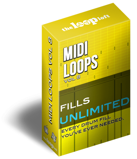 The Loop Loft Loop Pack Fills Unlimited - MIDI Drum Loops
