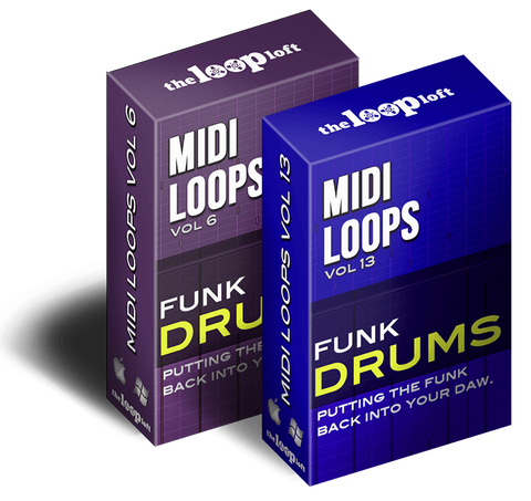  The Loop Loft Loop Pack Funk Drums MIDI Bundle
