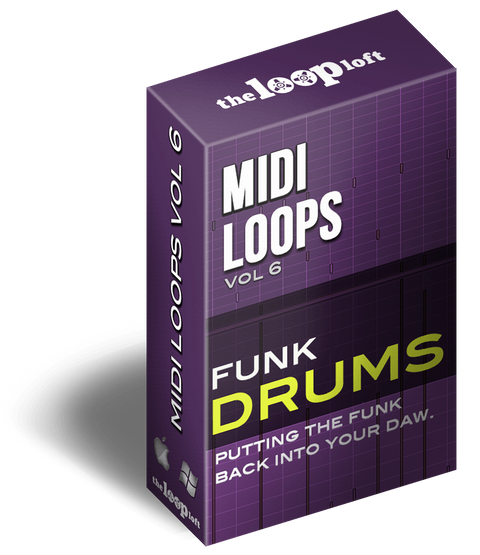  The Loop Loft Loop Pack Funk Drums - MIDI Drum Loops