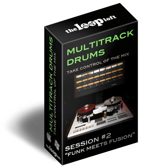 The Loop Loft Loop Pack Funk Meets Fusion - Multitrack Drums Session #2