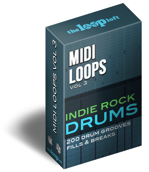  The Loop Loft Loop Pack Indie Rock Drums - MIDI Drum Loops