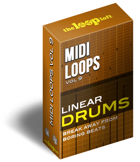 The Loop Loft Loop Pack Linear Drums Vol 2 - MIDI Drum Loops