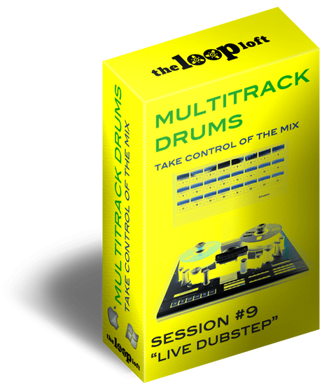  The Loop Loft Loop Pack Live Dubstep - Multitrack Drums Session #9