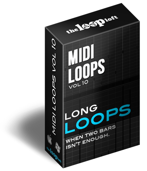 The Loop Loft Loop Pack Long Loops - MIDI Drum Loops