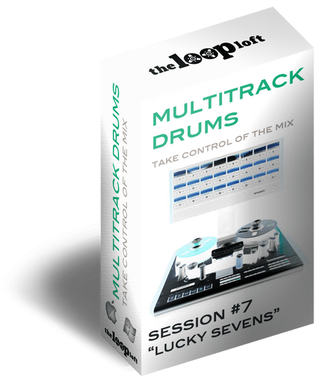 The Loop Loft Loop Pack Lucky Sevens - Multitrack Drums Session #7