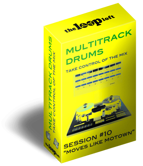  The Loop Loft Loop Pack Multitrack Drums Moves Like Motown - Multitrack Drums Session #10
