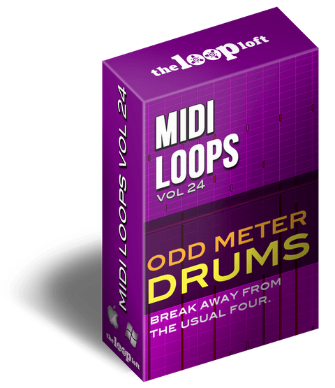  The Loop Loft Loop Pack Odd Meter Drums Vol 3 - MIDI Drum Loops