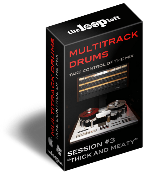  The Loop Loft Loop Pack Thick and Meaty - Multitrack Drums Session #3